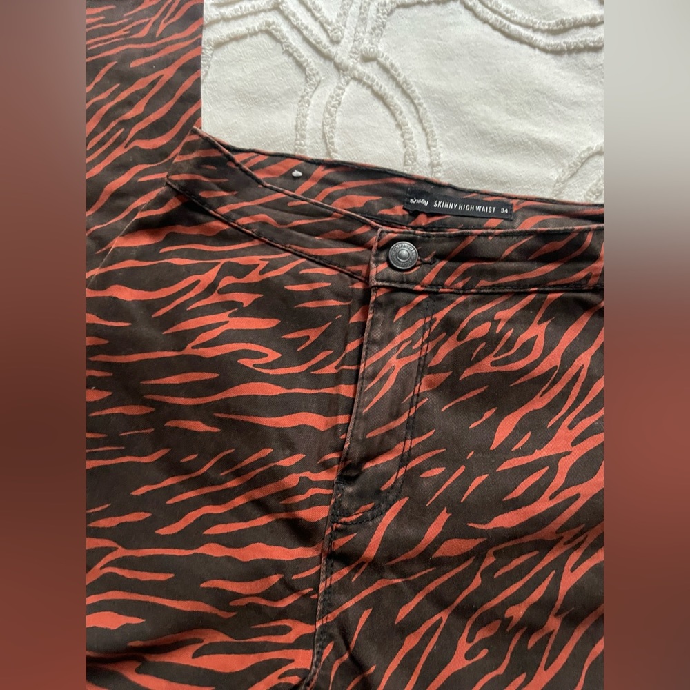 Zebra Print pants